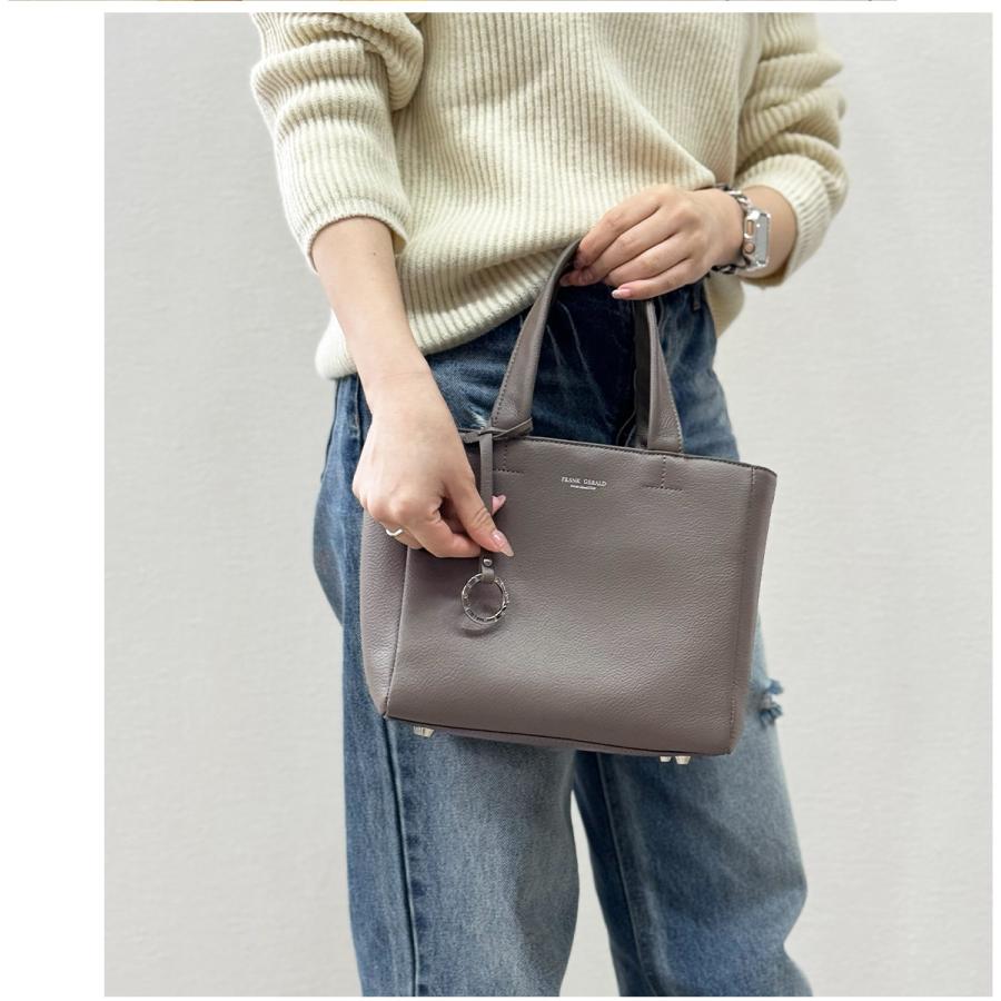 GISELLE トートバッグ メンズ ミニトート 小さめ 本革 ビジネス 手提げ