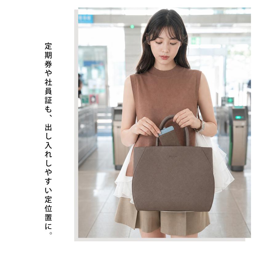 GISELLE トートバッグ 大容量 大きめ 2way ポケット多い ショルダー