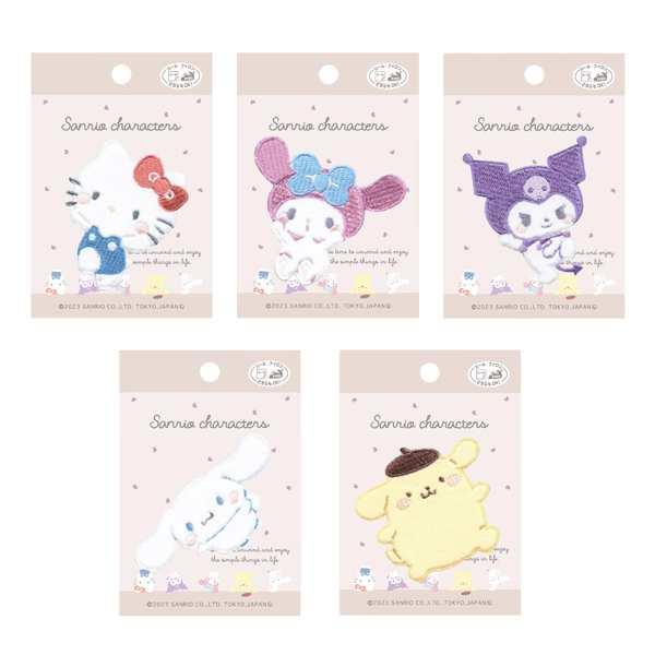 sanrio ワッペン 刺繍 サンリオ ハローキティ マイメロ ポムポム
