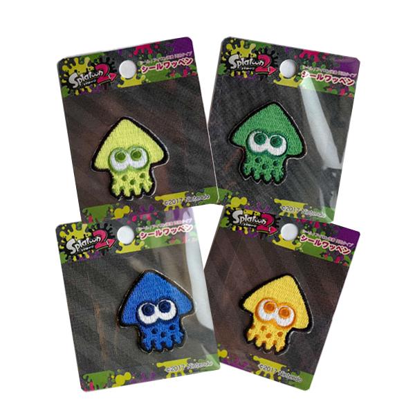 スプラトゥーン ワッペン ゲーム スプラ2 キャラクター 刺繍ワッペン