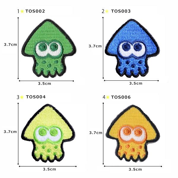 スプラトゥーン ワッペン ゲーム スプラ2 キャラクター 刺繍ワッペン