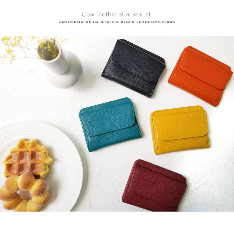 財布 レディース 本革 ミニ財布 二つ折り財布 小さめ 薄い カードケース スマートウォレット コンパクト メンズ レアリーク 小銭入れ 爆買 | GISELLE | 09