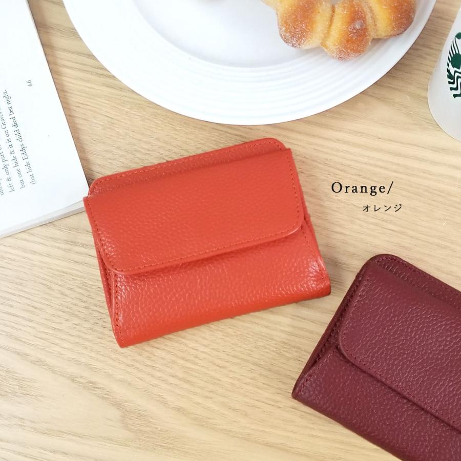 財布 レディース 本革 ミニ財布 二つ折り財布 小さめ 薄い カードケース スマートウォレット コンパクト メンズ レアリーク 小銭入れ 爆買 | GISELLE | 23