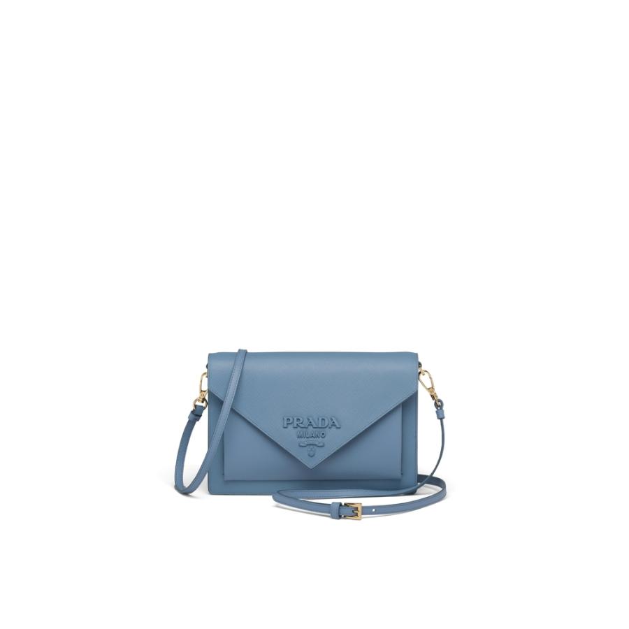 中古 古着通販 Prada プラダ ミニショルダーバッグ ブルー 1nf674 7 D ブランド 古着通販 トレファク公式 Trefac Fashion