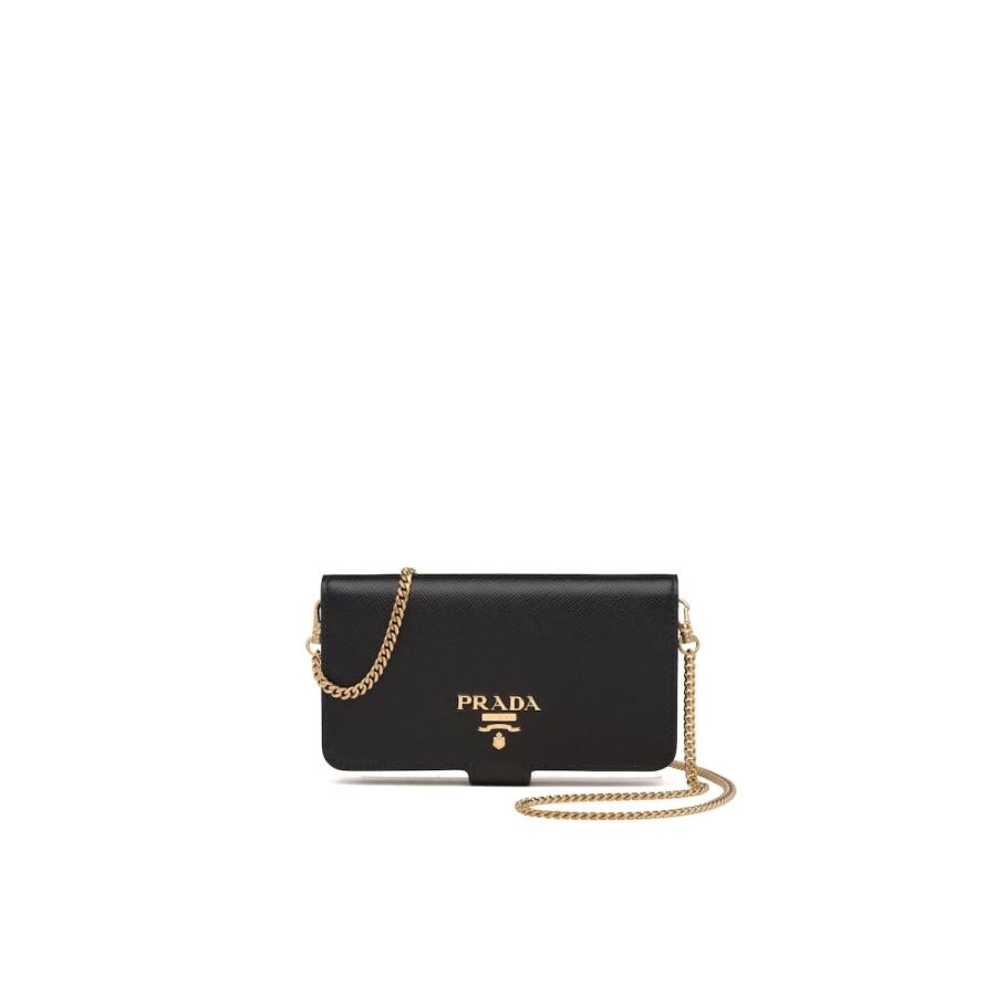 PRADA チェーン付き 手帳型iPhoneケース | tspea.org