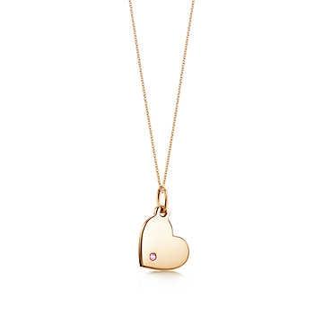10 Off ブランド専門店 チェーン46cm ハート サファイヤ ピンク 18k ゴールド ネックレス Tiffany ティファニー ネックレス Tiffany ティファニー レディースアクセサリー Meorboston Org
