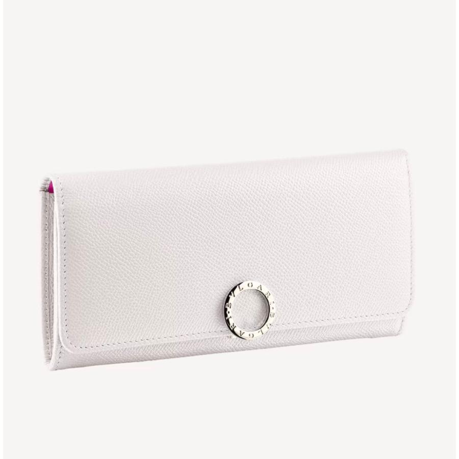好評 ブルガリ Bvlgari 財布 長財布 フラップ かぶせ 二つ折り ２つ折り ホワイト ピンク ゴールド カーフレザー 2440bvlgari2440 ブランドショップrarelist 通販 Yahoo