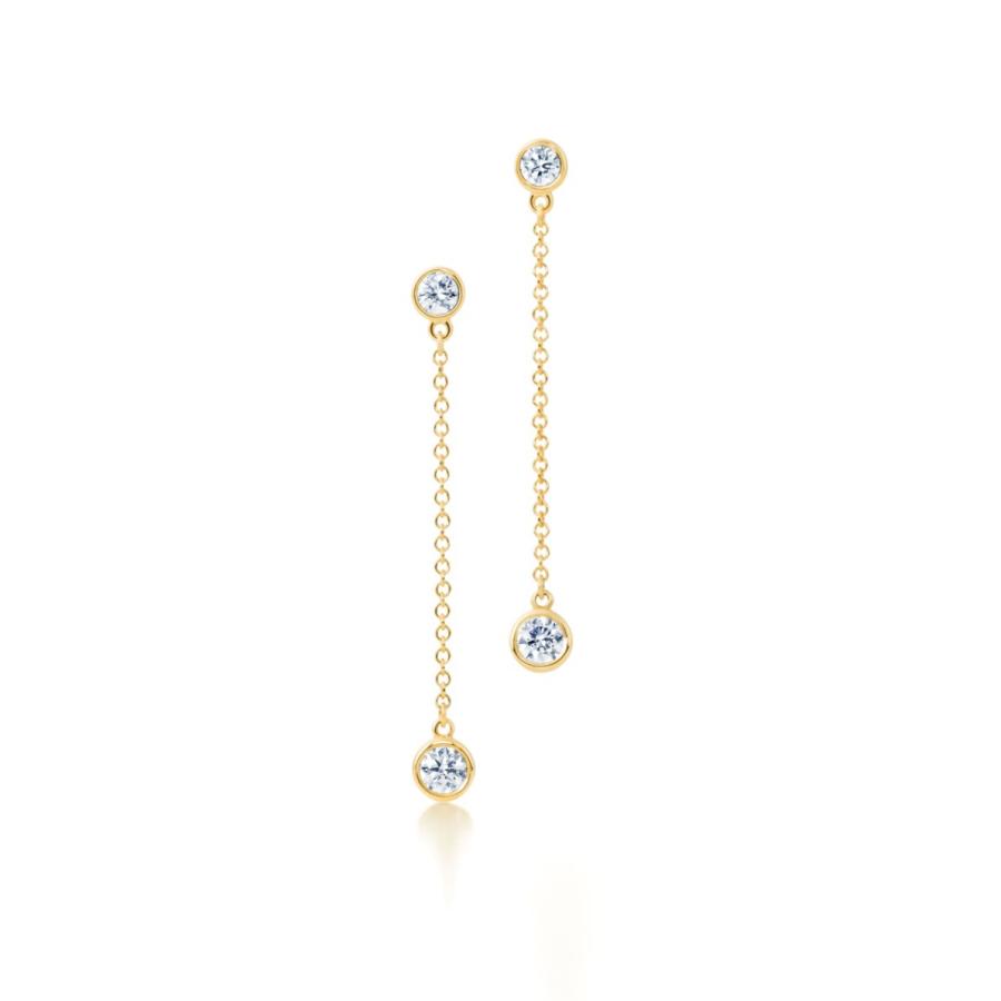 ティファニー Tiffany ピアス ゴールド 18k ダイヤモンド チェーン tiffany ブランドショップrarelist 通販 Yahoo ショッピング