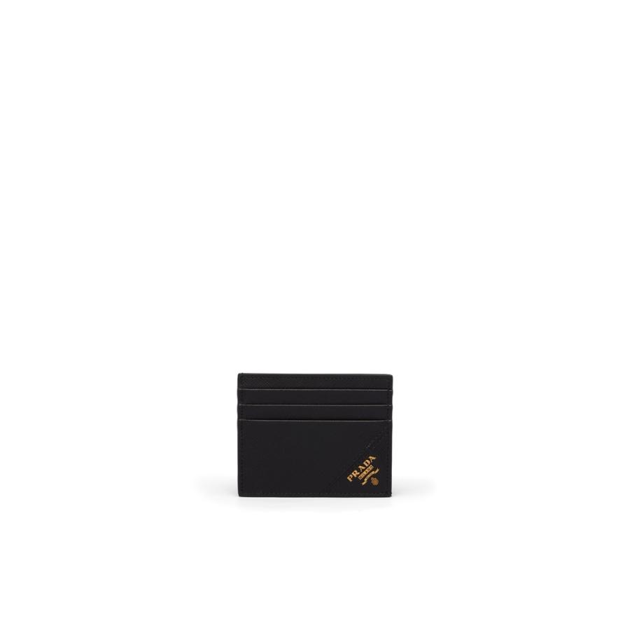 プラダ PRADA カードケース 名刺入れ パスケース ブラック ゴールド カーフレザー 7O23EZ11oP -  www.angoeauchamber.com