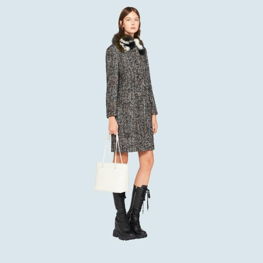 21福袋 ミュウミュウ Miu Miu バッグ バック トートバッグ オフホワイト ブラック シルバー キルティング カーフレザー 爆売り Gestion Etechnologies Shop