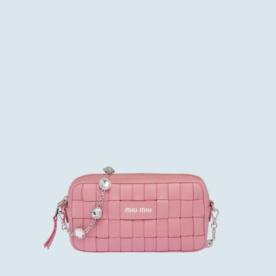 ミュウミュウ MIU MIU バッグ バック ショルダーバッグ ピンク