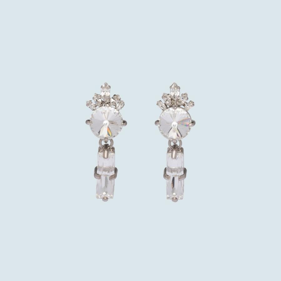 2022新生活 ミュウミュウ MIU MIU イヤリング クリスタル ジュエル