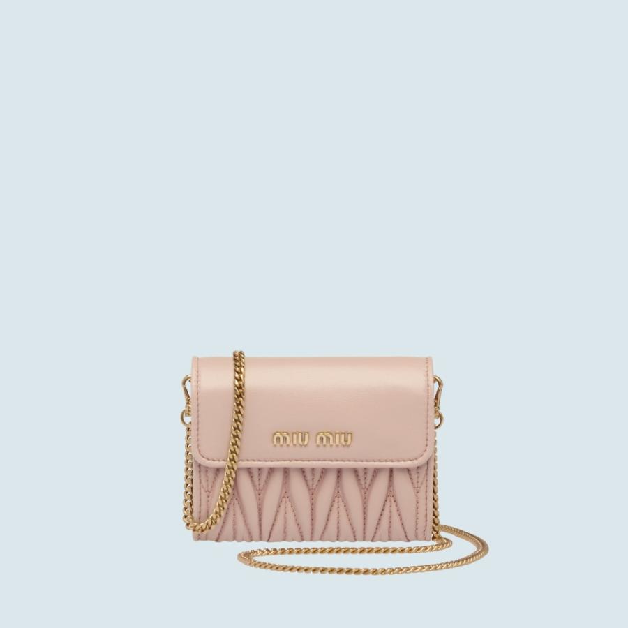 魅了 ティファニー Tiffany 財布 小財布 フラップ かぶせ 二つ折り ２つ折り ベージュピンク ゴールド ギャザー ラムスキン レザー チェーンショルダー 5mt013nf0770miumiu5mt013nf0770 ブランドショップrarelist 通販 Yahoo ショッピング 新発売の Www