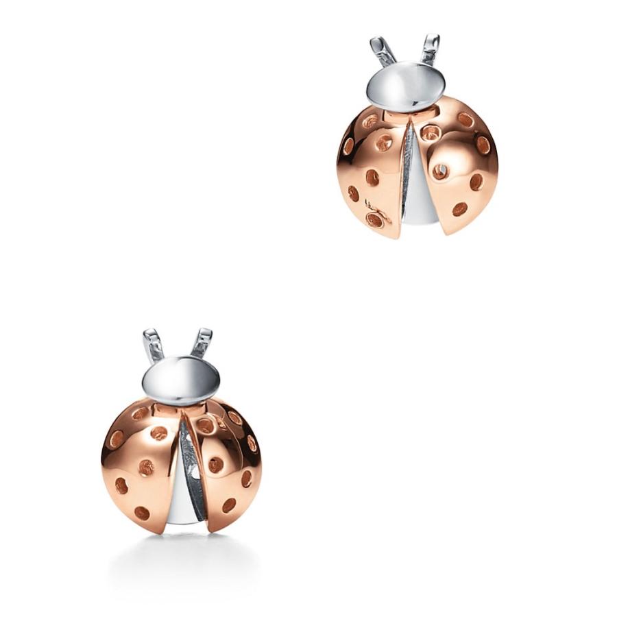 ティファニー Tiffany ピアス ローズゴールド 18k スターリングシルバー レディバグ tiffany ブランドショップrarelist 通販 Yahoo ショッピング