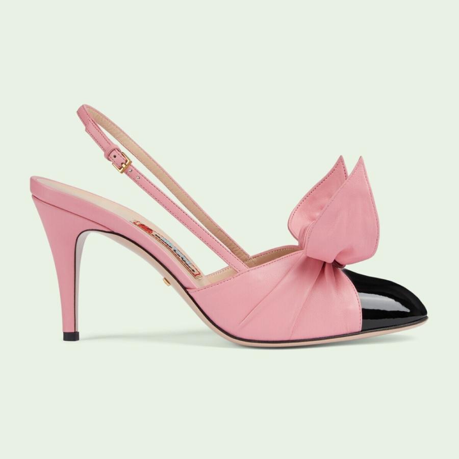 グッチ GUCCI パンプス シューズ 靴 ブラック パテント ピンク レザー グッチ GUCCI パンプス シューズ 靴 ブラック パテント ピンク レザー