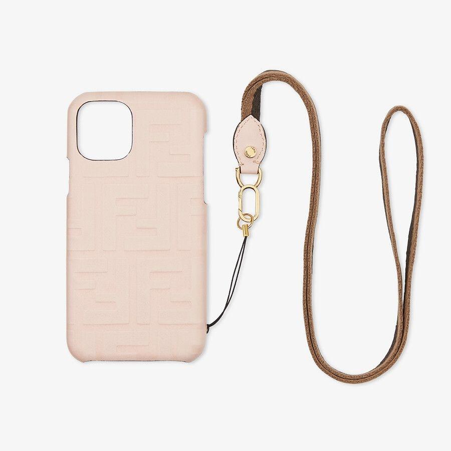 フェンディ FENDI iPhone11 iPhone 11 Pro アイフォンケース ピンク