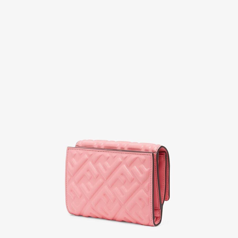 FENDI FENDI フェンディ FENDI 財布 中財布 二つ折り ２つ折り ピンク