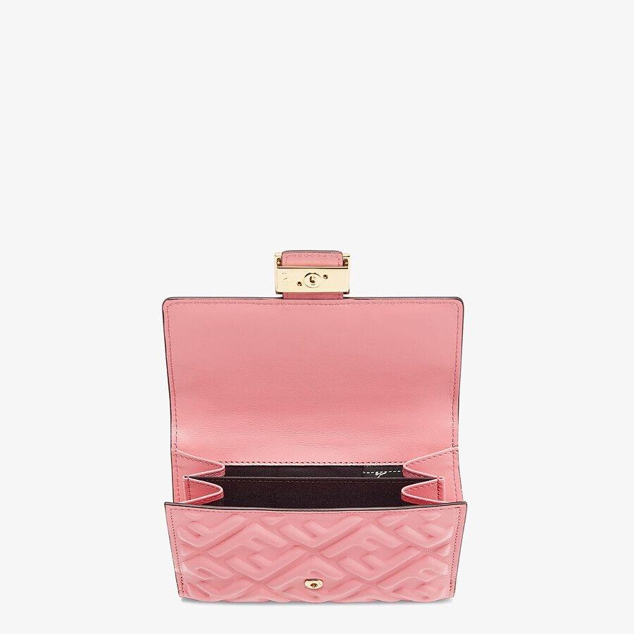 FENDI FENDI フェンディ FENDI 財布 中財布 二つ折り ２つ折り ピンク