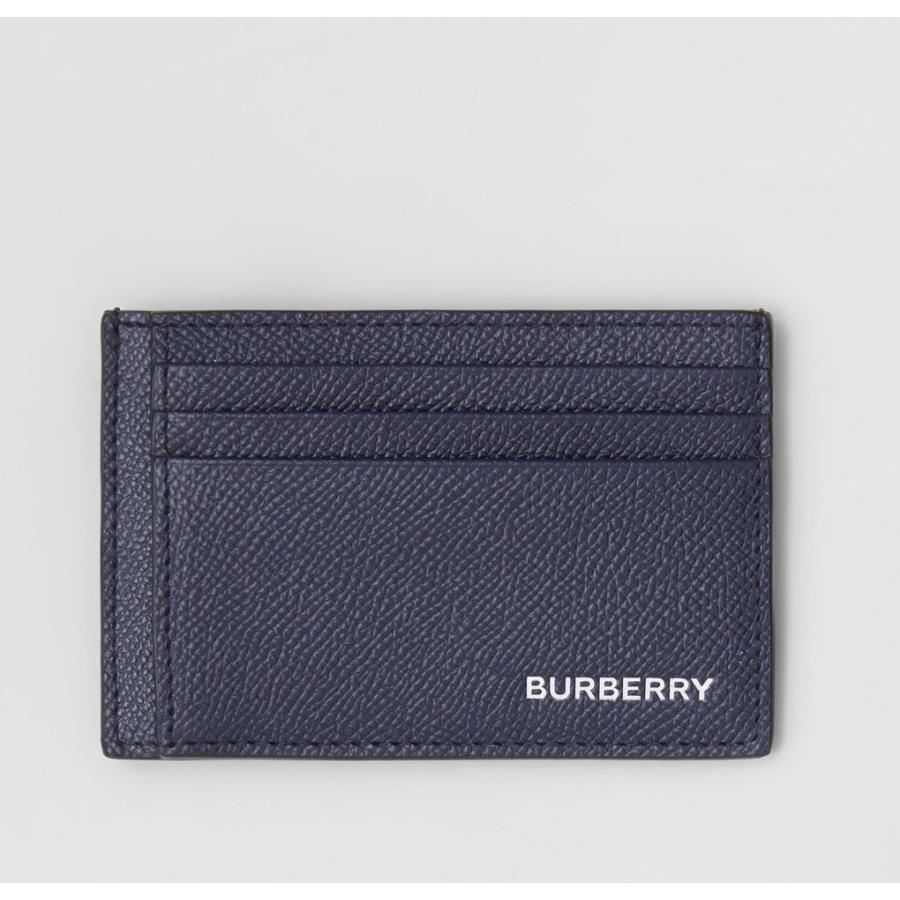 即納！最大半額！バーバリー BURBERRY カードケース ブルー