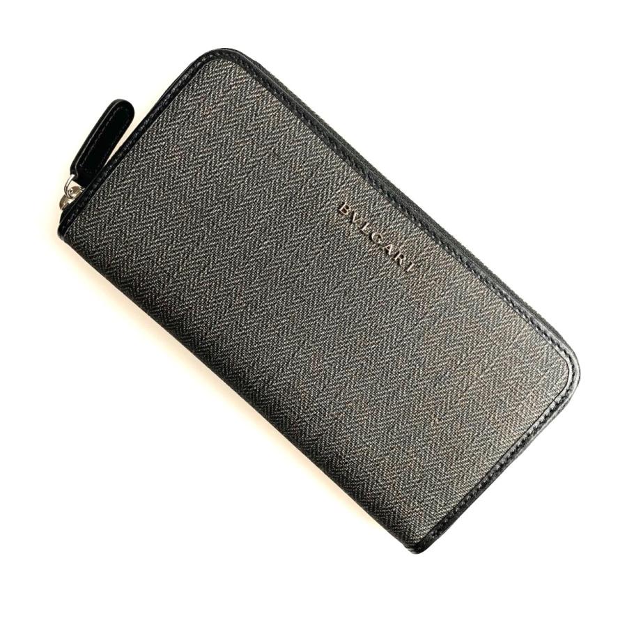 ブルガリ BVLGARI 財布 長財布 ラウンドジップ ファスナー ブラック ブルガリ BVLGARI 財布 長財布 ラウンドジップ ファスナー ブラック
