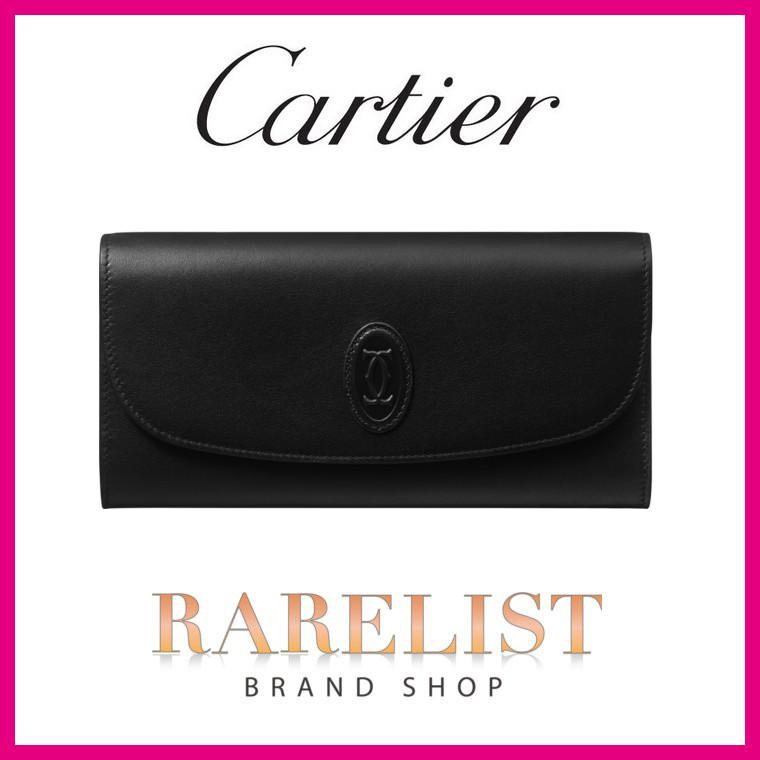 再再販 カルティエ Cartier 財布 長財布 フラップ かぶせ ブラック ゴールド レザー 本革 ロゴ Cartierl ブランドショップrarelist 通販 Yahoo ショッピング 21年春夏再入荷 Skylanceronline Com