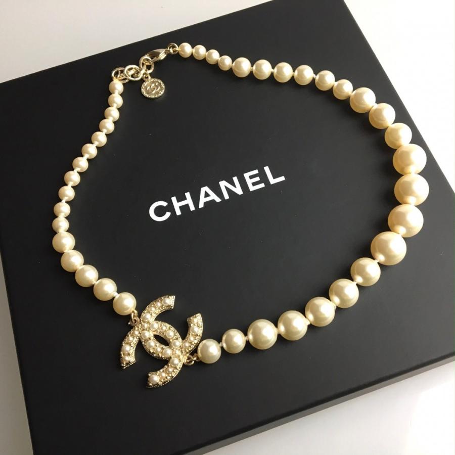 コレクション chanel パール ネックレス 100434-Chanel パール ロング ネックレス