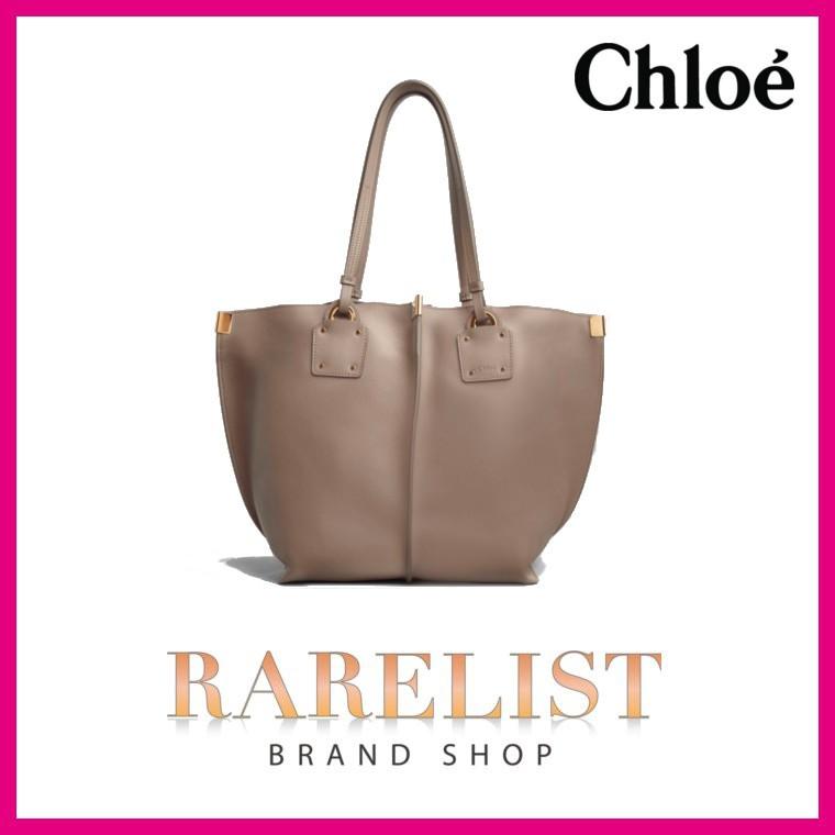 クロエ Chloe バッグ トートバッグ モッティグレー グレー ゴールド
