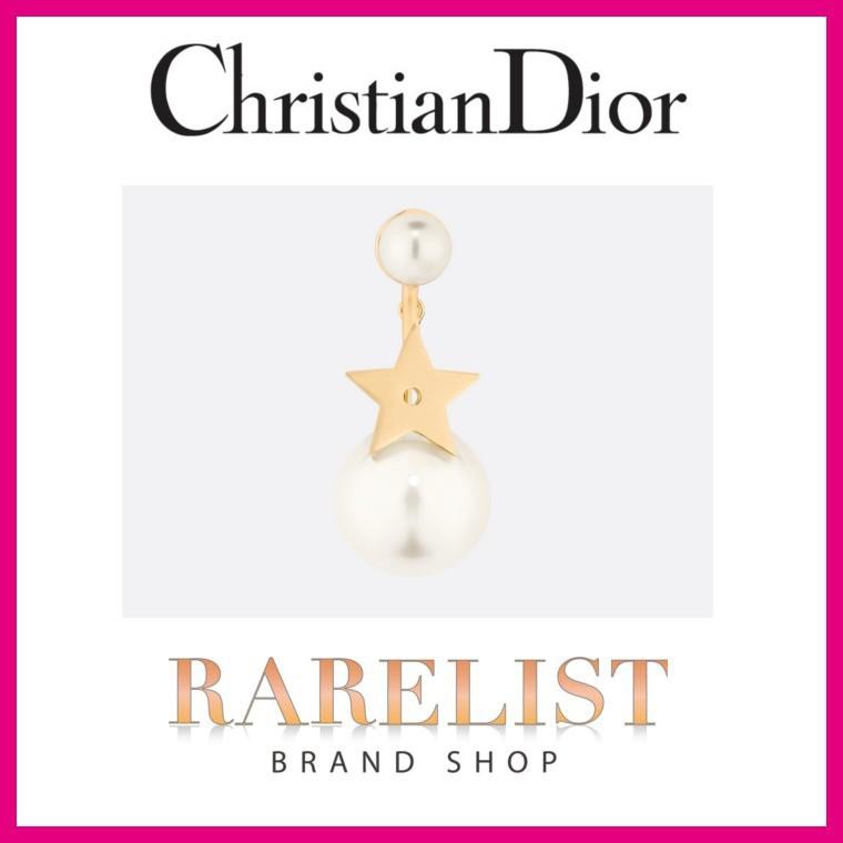 クリスチャンディオール ディオール Christian Dior ピアス ゴールド パール ホワイト アクセサリー スター 星 片耳用  :CHRISTIANDIORE1036ABCRSD301:ブランドショップRARELIST - 通販 - Yahoo!ショッピング