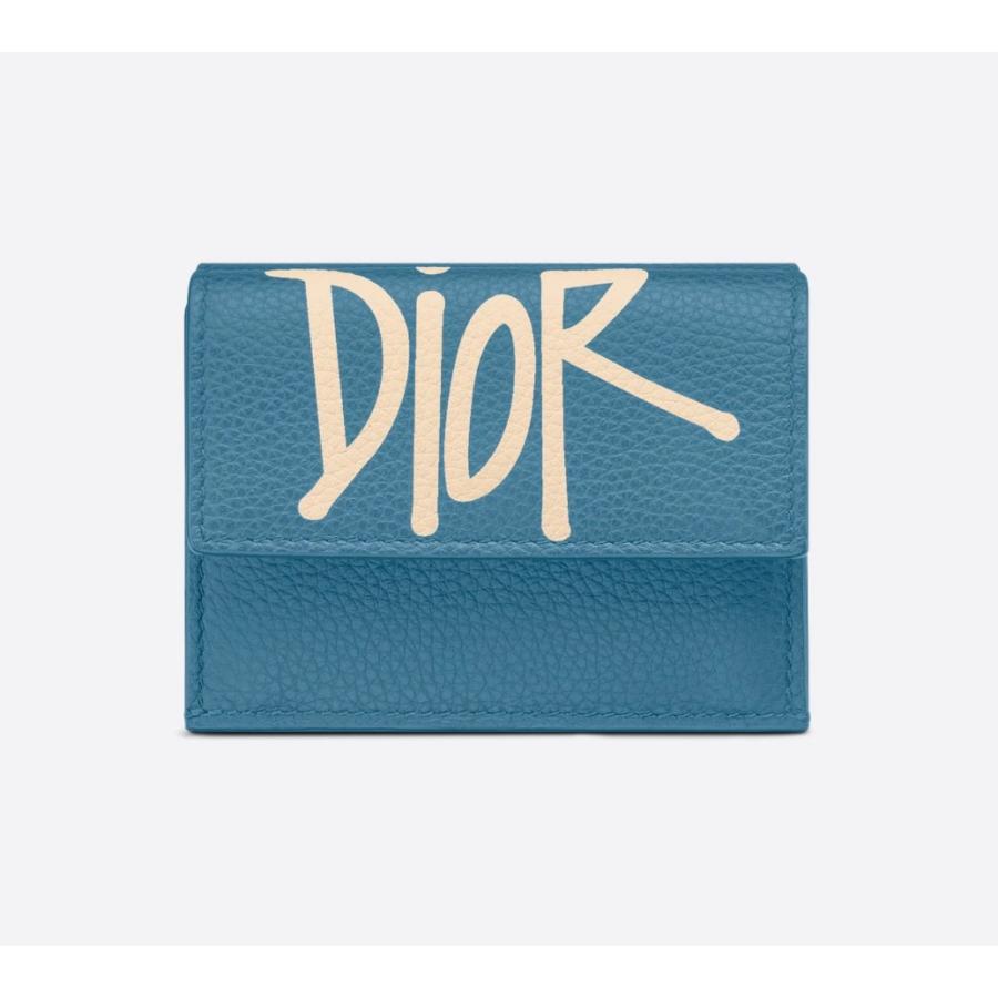ディオールオム Dior Homme 財布 小財布 ３つ折り 三つ折り ブルー レザー 本革 ロゴ Diorhomme2pubc110yzsh00e ブランドショップrarelist 通販 Yahoo ショッピング