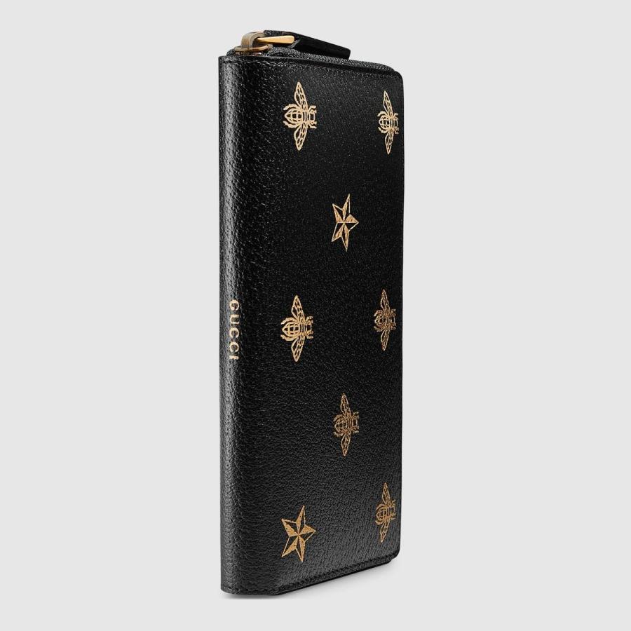 グッチ GUCCI 財布 長財布 ラウンドファスナー 新作 ブラック 黒 ...