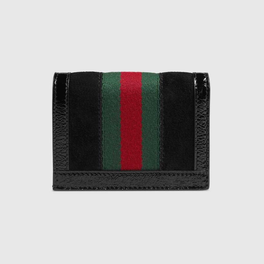 グッチ GUCCI 財布 小財布 二つ折り ２つ折り 新作 ブラック グリーン