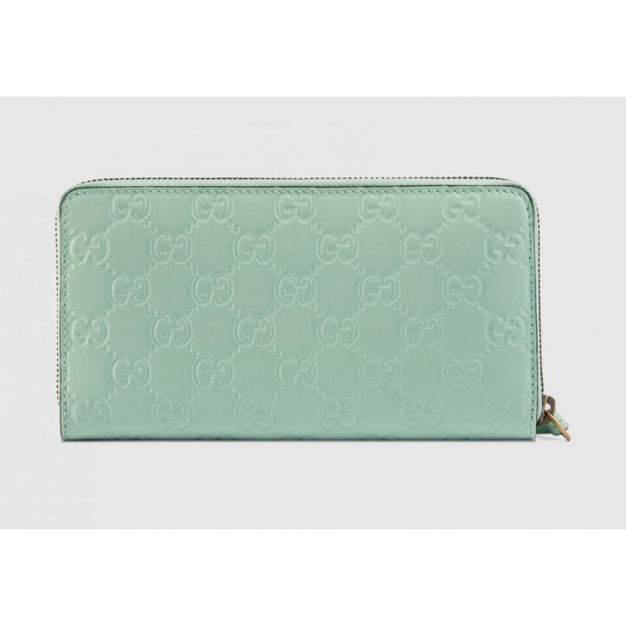 グッチ GUCCI 財布 長財布 ラウンドファスナー パステルグリーン グッチ GUCCI 財布 長財布 ラウンドファスナー パステルグリーン