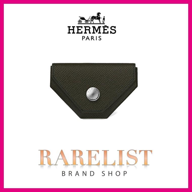 HERMES HERMES エルメス HERMES コインケース 小銭入れ カーキ