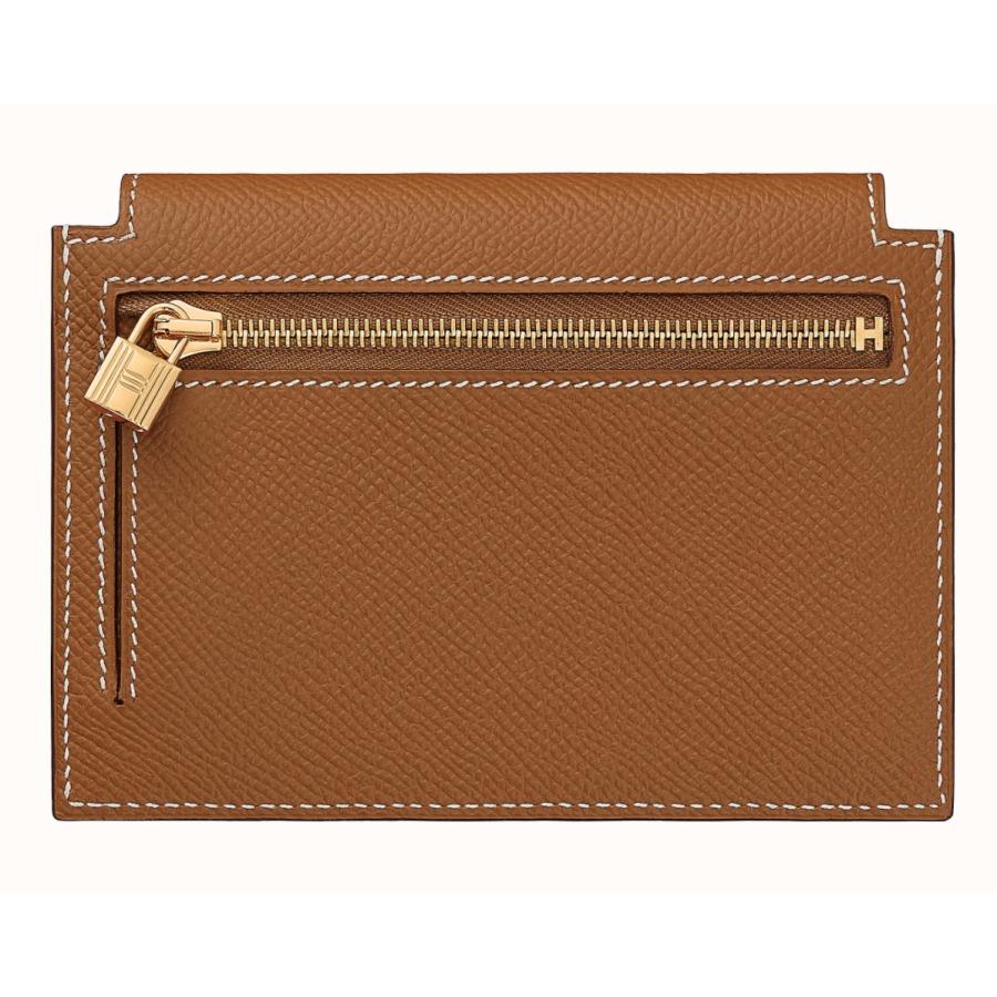 エルメス HERMES 財布 小財布 カードケース コインケース ゴールド