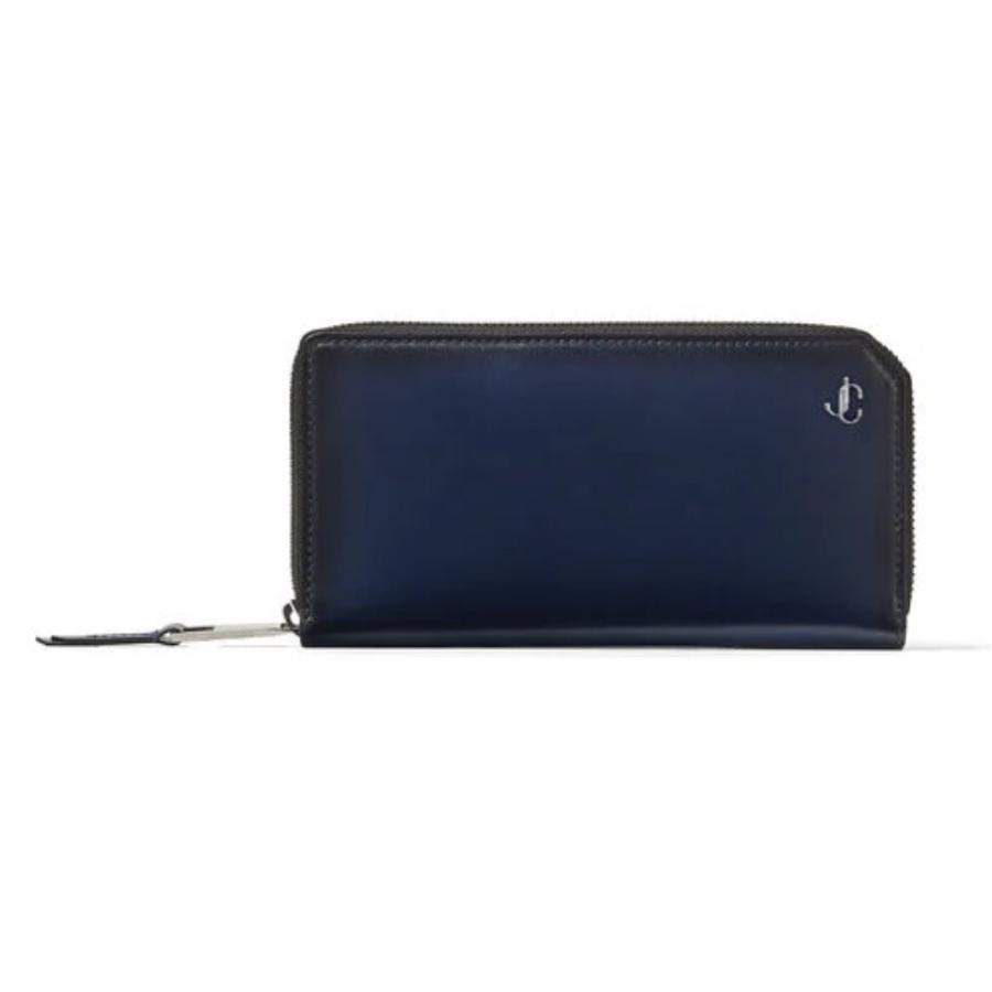 格安saleスタート 財布 ジミーチュウ Choo Jimmy ブランド専門店 長財布 ハンドスプレー 本革 レザー ネイビー ブルー インクブルー ラウンドファスナー 長財布 財布 Choo Jimmy ジミーチュウ 財布 Www Affaires Sociales Gouv Cg