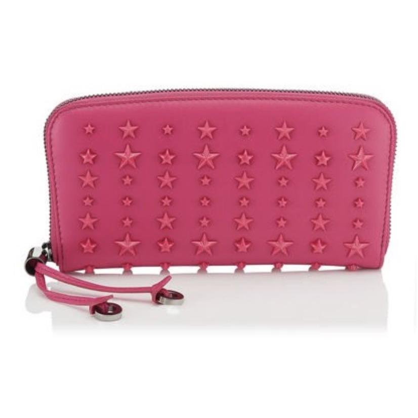 最大58％オフ！ JIMMY CHOO ジミーチュウ ラウンドファスナー 長財布