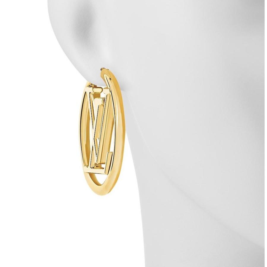 ルイヴィトン LOUIS VUITTON ピアス アクセサリー ゴールド フープ LV ルイヴィトン LOUIS VUITTON ピアス アクセサリー ゴールド フープ LV