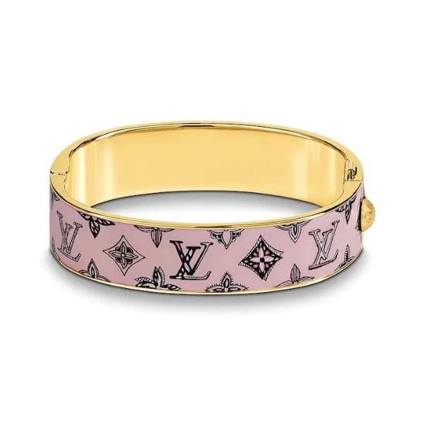 ルイヴィトン Louis Vuitton アクセサリー ブレスレット バングル ゴールド イラスト プリント Louisvuittonmm698mm630m613m621mmmmmmmm ブランドショップrarelist 通販 Yahoo ショッピング