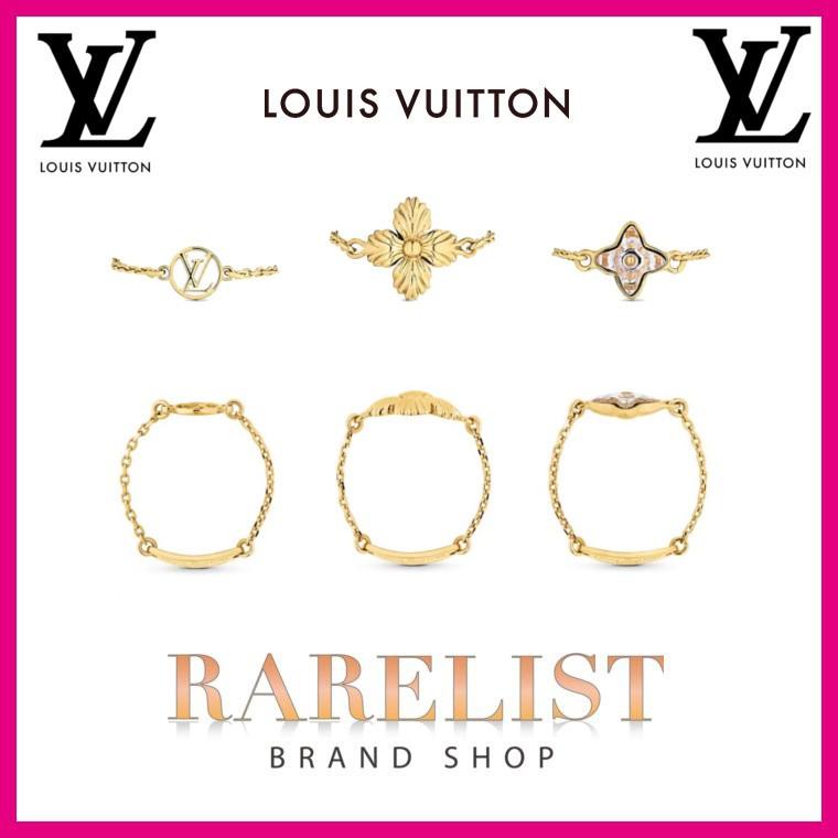Louis Vuitton Blooming strass rings set (M68377)