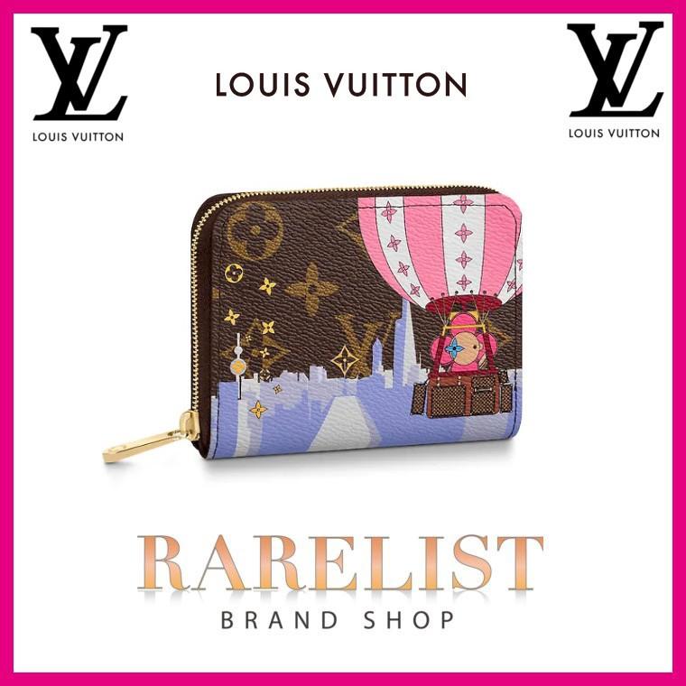 ルイヴィトン Louis Vuitton 財布 秋 小銭入れ コインケース カードケース Louisvuittonm684m612m632mmmm616mm607m603mnnm684 ブラウン 春 コインケース ブランドショップrarelist 限定 イラスト プリント モノグラム