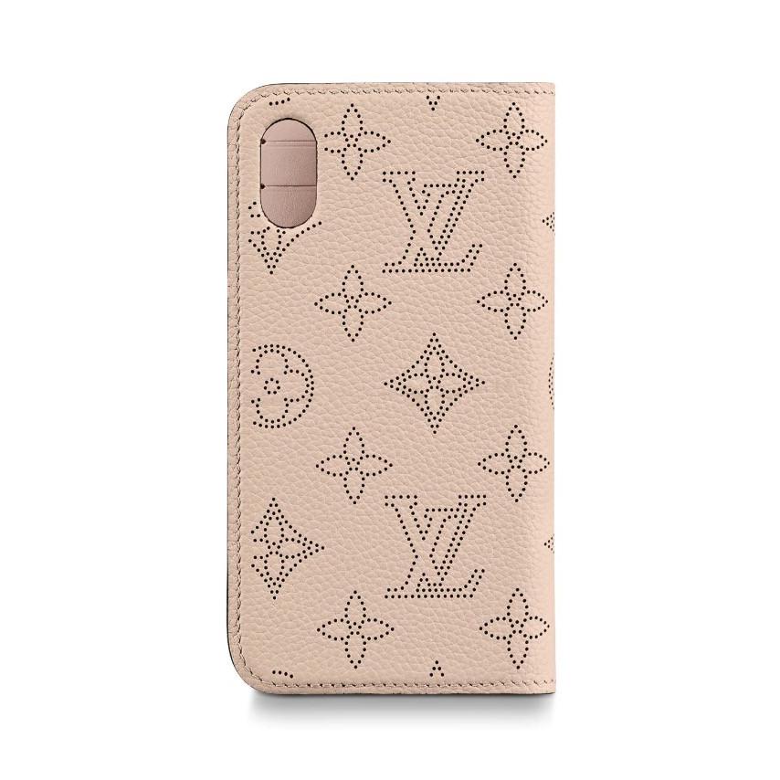 VUITTON iPhone x xs スマホケース 手帳 マヒナ ヴィトン - モバイルケース