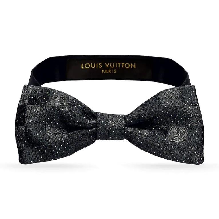 ルイヴィトン Louis Vuitton 蝶ネクタイ ボウタイ ノワール ブラック シルク リボン ダミエ Louisvuittonmmmmmmmmmm703mmmm ブランドショップrarelist 通販 Yahoo ショッピング