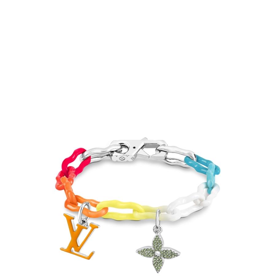 ルイヴィトン Louis Vuitton ブレスレット レインボー シルバー セラミック Mlouisvuittonm ブランドショップrarelist 通販 Yahoo ショッピング