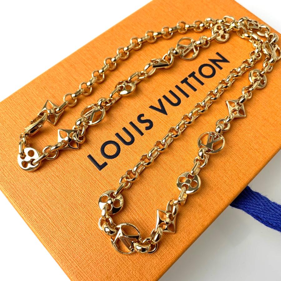 リバーシブルタイプ ルイヴィトン LOUIS VUITTON ネックレス ゴールド