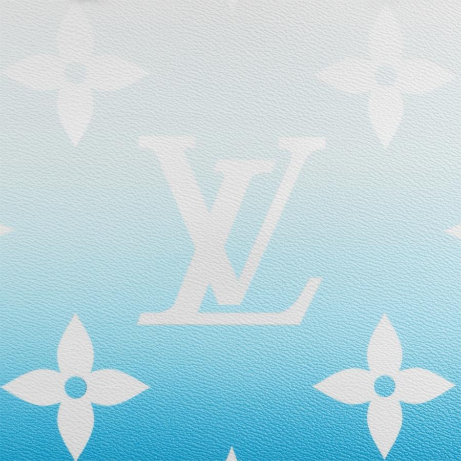 ルイヴィトン Louis Vuitton バッグ バック トートバッグ ブルー グラデーション モノグラム ジャイアント レザー Mlouisvuittonm ブランドショップrarelist 通販 Yahoo ショッピング