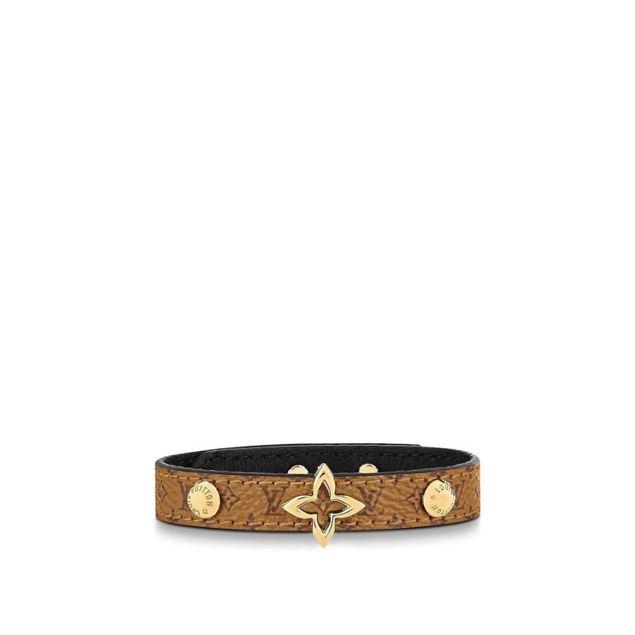 ルイヴィトン Louis Vuitton ブレスレット モノグラム ブラウン リバース ゴールド M6597flouisvuittonm6597f ブランドショップrarelist 通販 Yahoo ショッピング