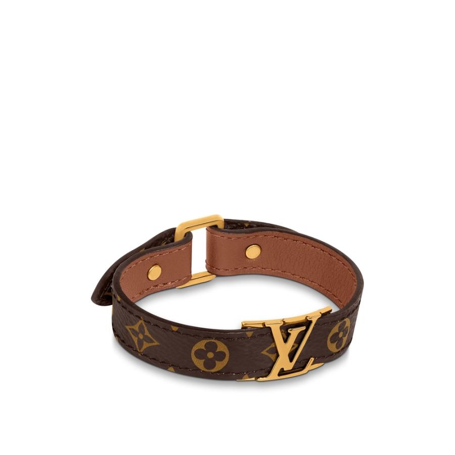 ルイヴィトン Louis Vuitton ブレスレット モノグラム ブラウン ヴィンテージ ゴールド レザー M67dlouisvuittonm67d ブランドショップrarelist 通販 Yahoo ショッピング