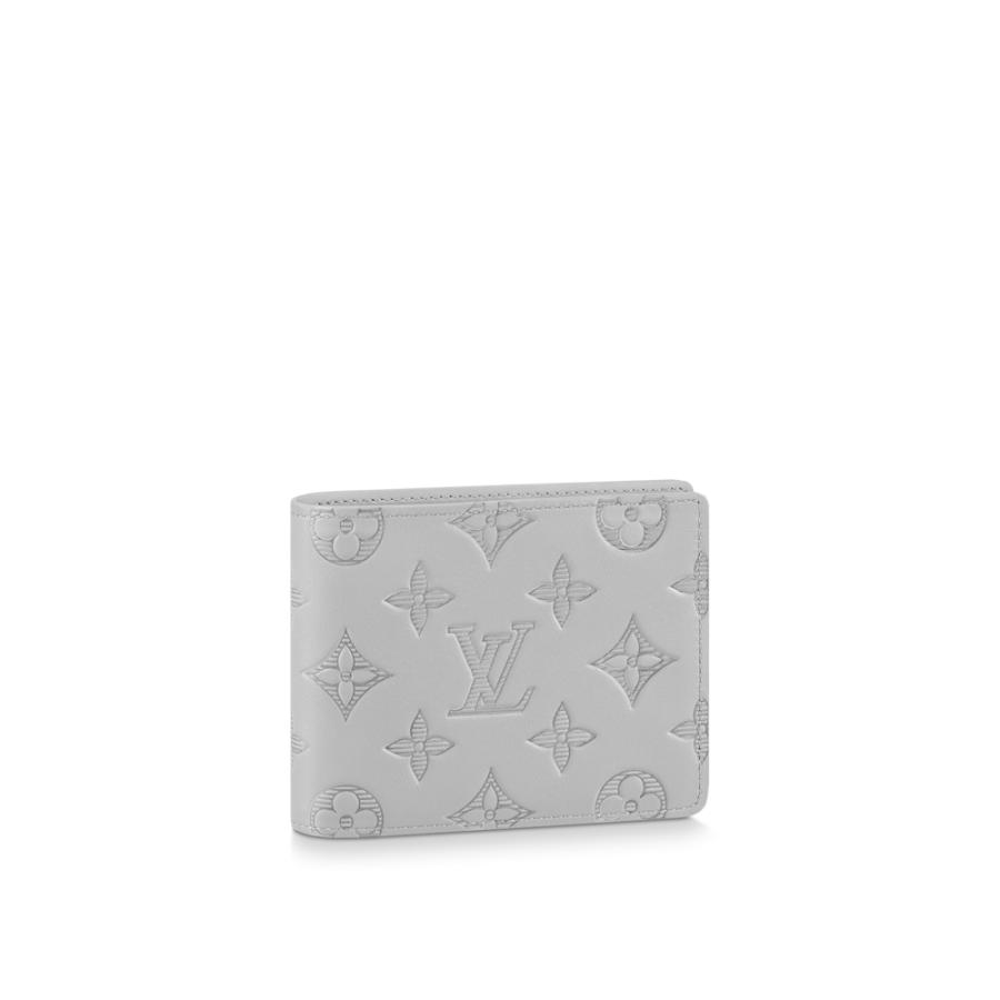 ルイヴィトン LOUIS VUITTON 財布 小財布 二つ折り ２つ折り グレー