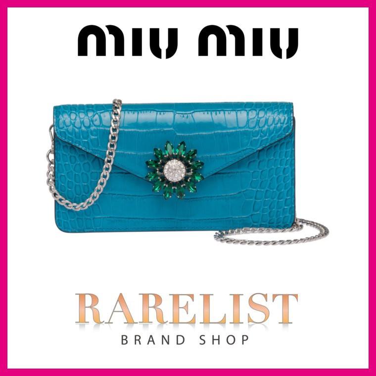 ミュウミュウ ミウミウ miumiu バッグ ショルダーバッグ チェーン