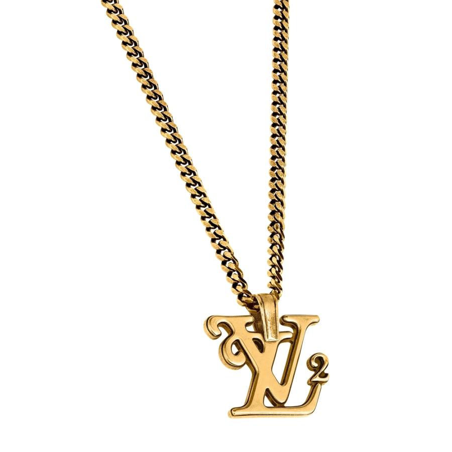 ルイヴィトン Louis Vuitton ネックレス ヴィンテージ ゴールド ロゴ Nigo Mp2692louisvuittonmp2692 ブランドショップrarelist 通販 Yahoo ショッピング